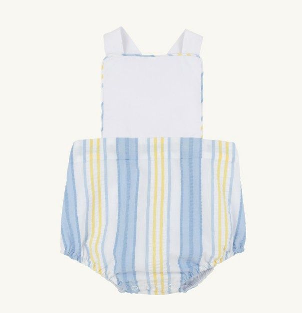 Sayre Sunsuit- Sobro Seersucker