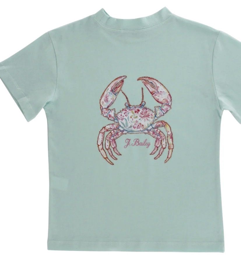 BB Crab on Seaglass T-shirt