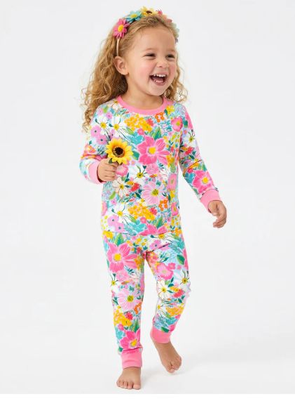 Spring Wildflower Bamboo Set