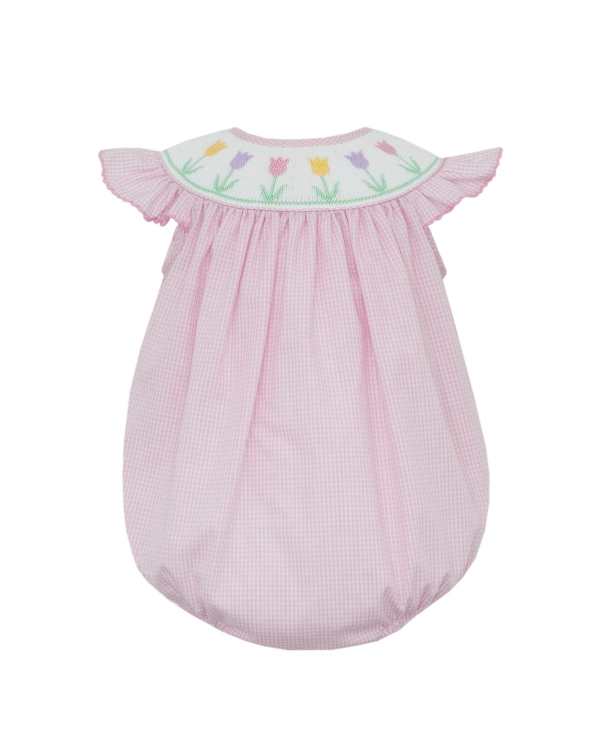 Smocked Spring Tulips Bubble