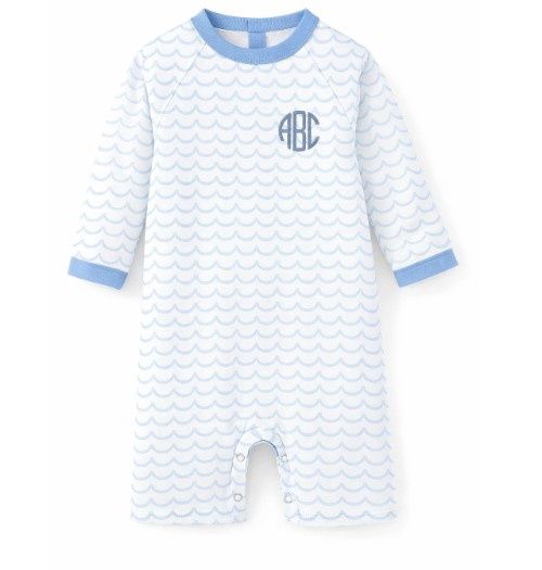 Boys Wave One-Piece Rash Guard Swim, Size: 3M