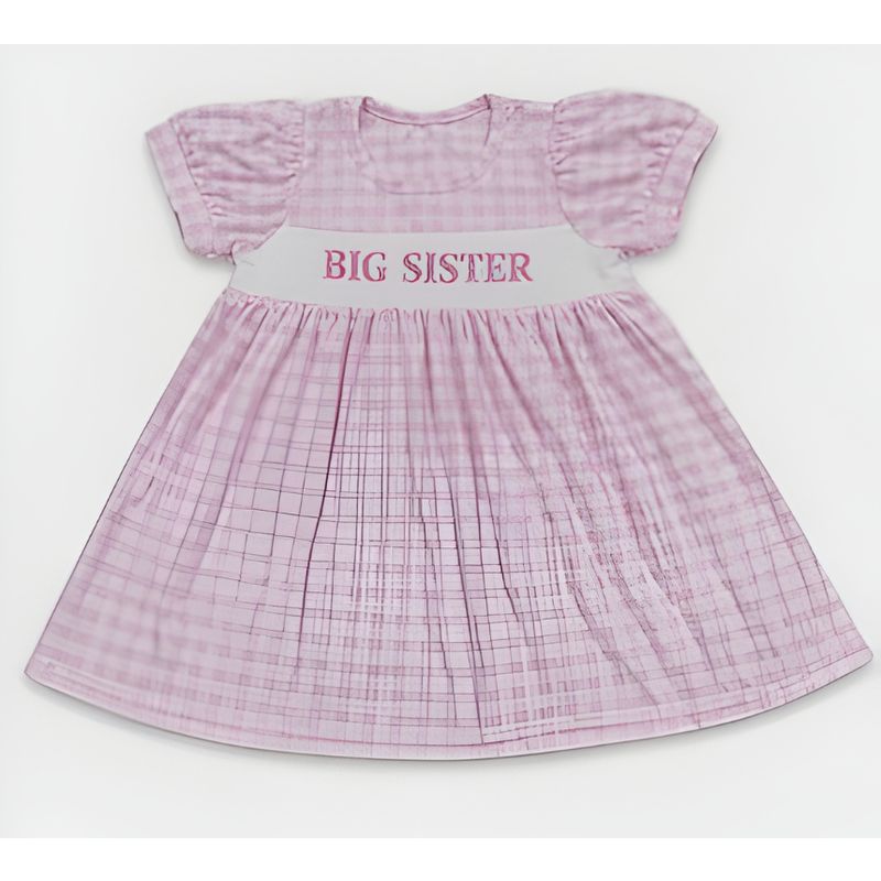 Embroidered Big Sister Dress (Pre-order)