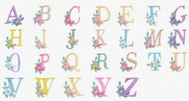 Monogram Initial Bow