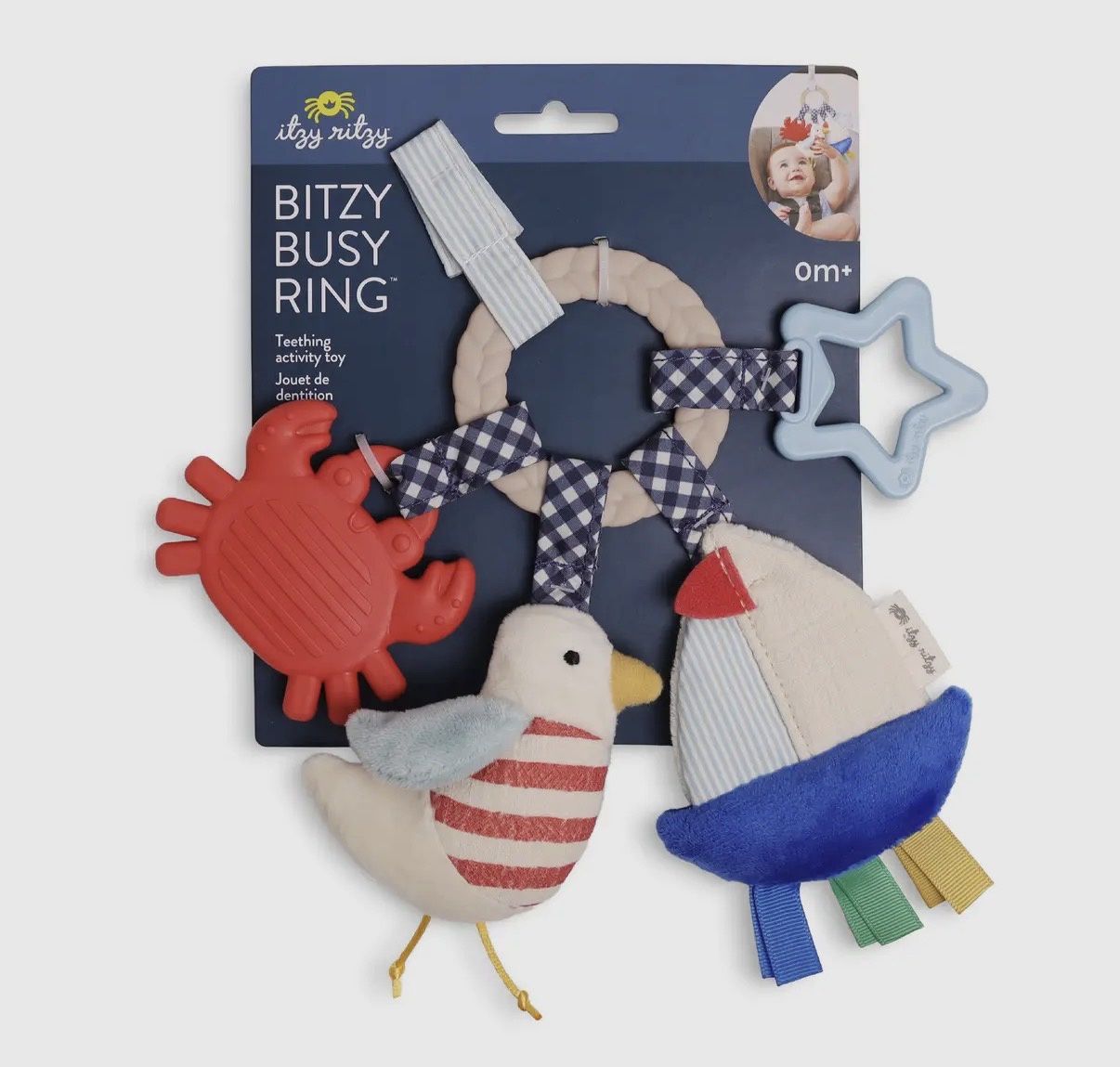 Itzy Ritzy Nautical Busy Ring