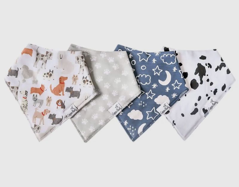 Copper Pearl Bibs- Rufus
