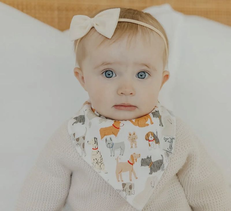 Copper Pearl Bibs- Rufus