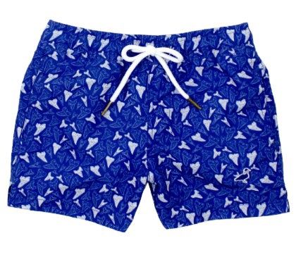 Properly Tied Shark Tooth Swim Trunk