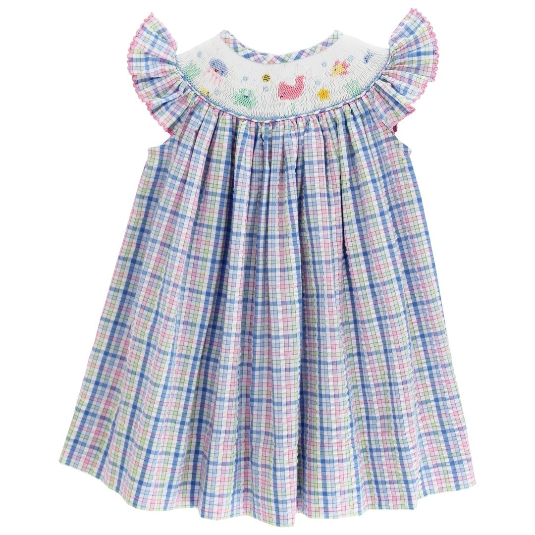 Bailey Boys Under The Sea Smocked Dress, Size: 2T