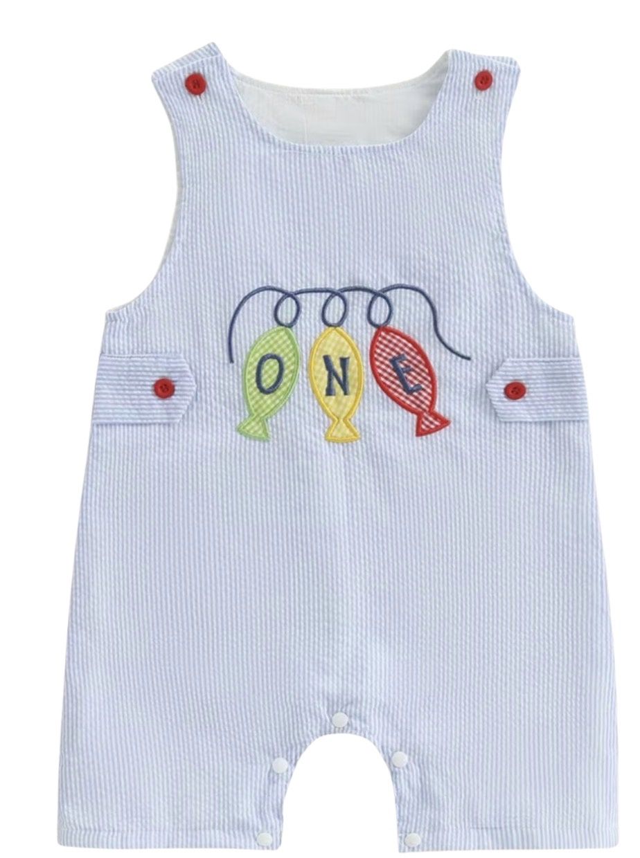 First Birthday Fish John John