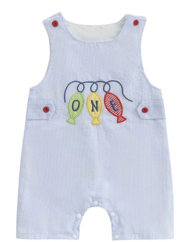 First Birthday Fish John John