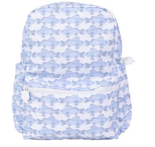 Apple of my Isla- Large Backpack, COLOR: Fish