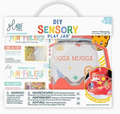 Glo Pals DIY Sensory Zoo Play Jar Set