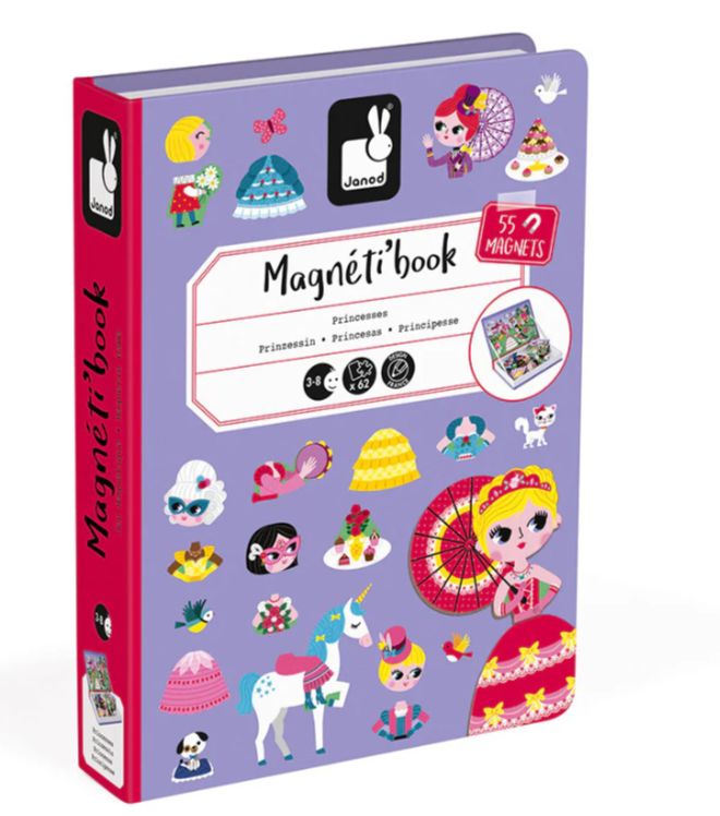 Janod Magnetic Princess Book