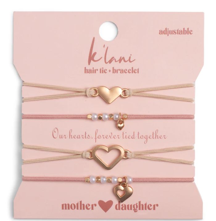 K'lani Mother &amp; Daughter Hair Tie Bracelets