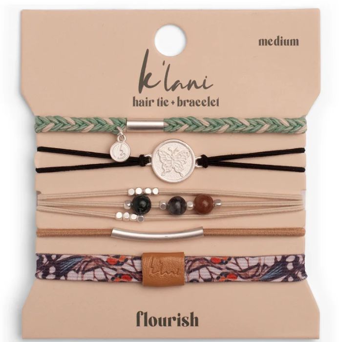 K'lani Flourish Hair Tie Bracelets