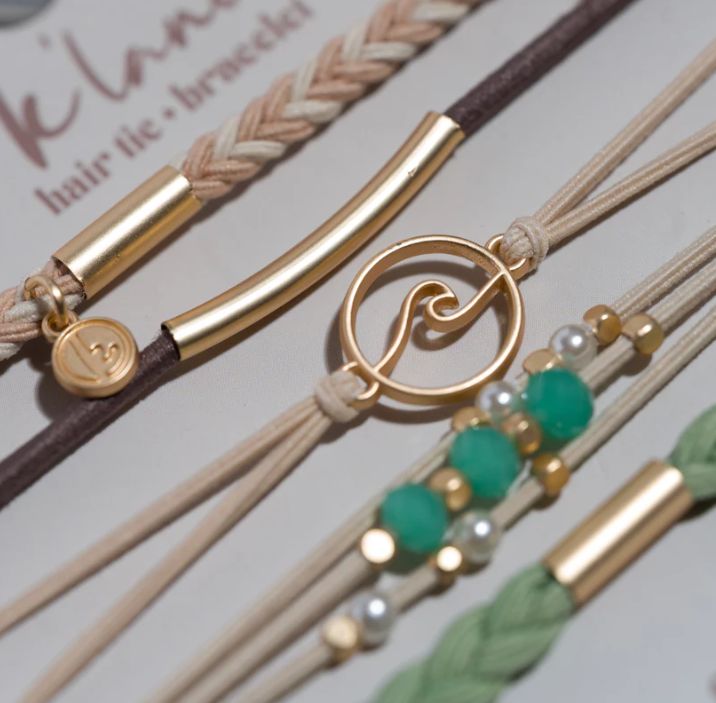K'lani Reflect Hair Tie Bracelets