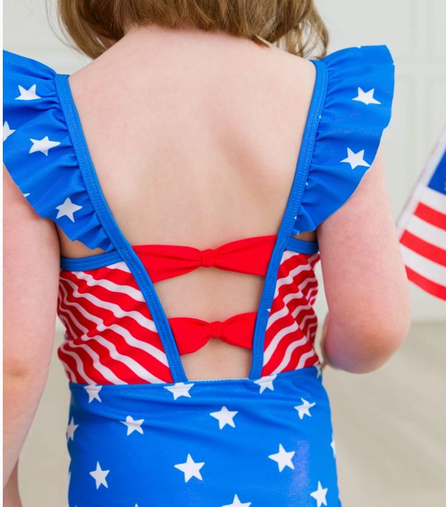 Shimmer &amp; Stars Pinafore One Piece Swimsuit