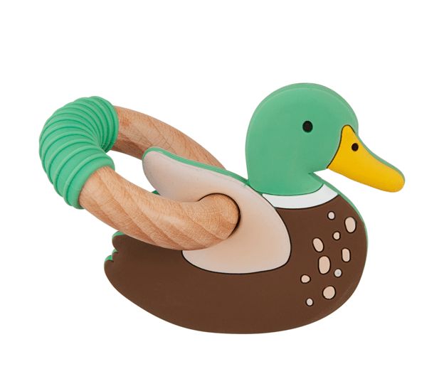 Mallard Silicone Teether