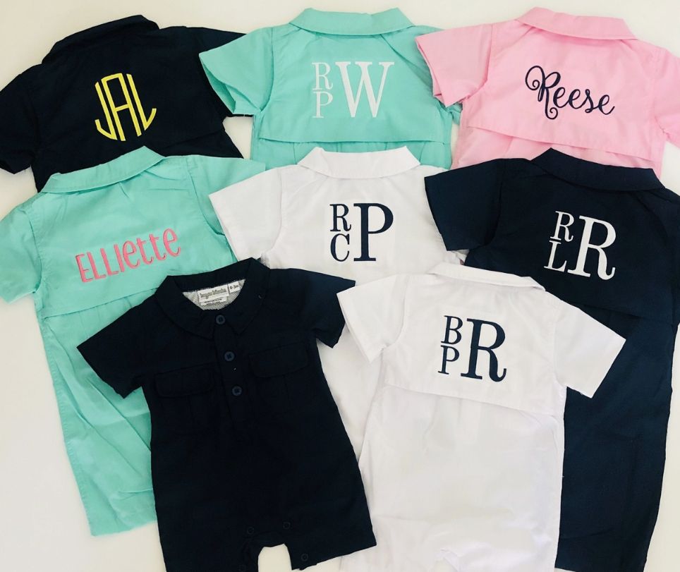 Fishing PFG Style Romper