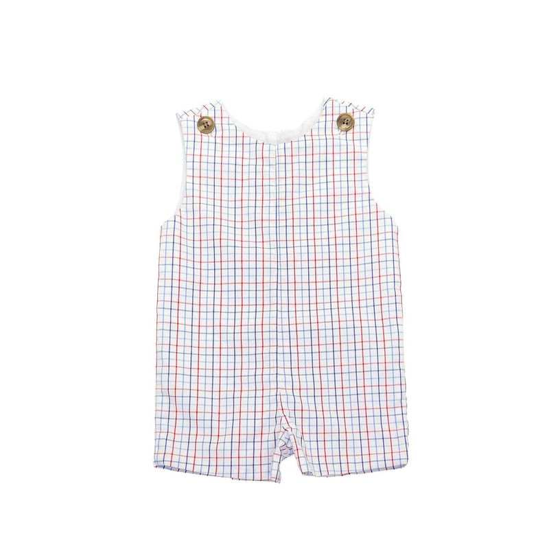 Saltwater Boys Rivers Jon Jon-Patriotic Plaid