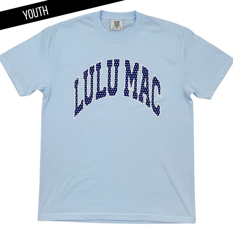 Lulu Mac Chambray Dot T Shirt