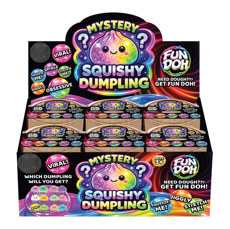 Fun Doh 4" Mystery Dumpling Squishies
