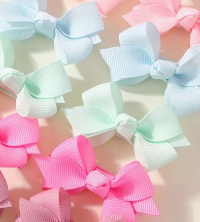 Mini Baby Bow Clips