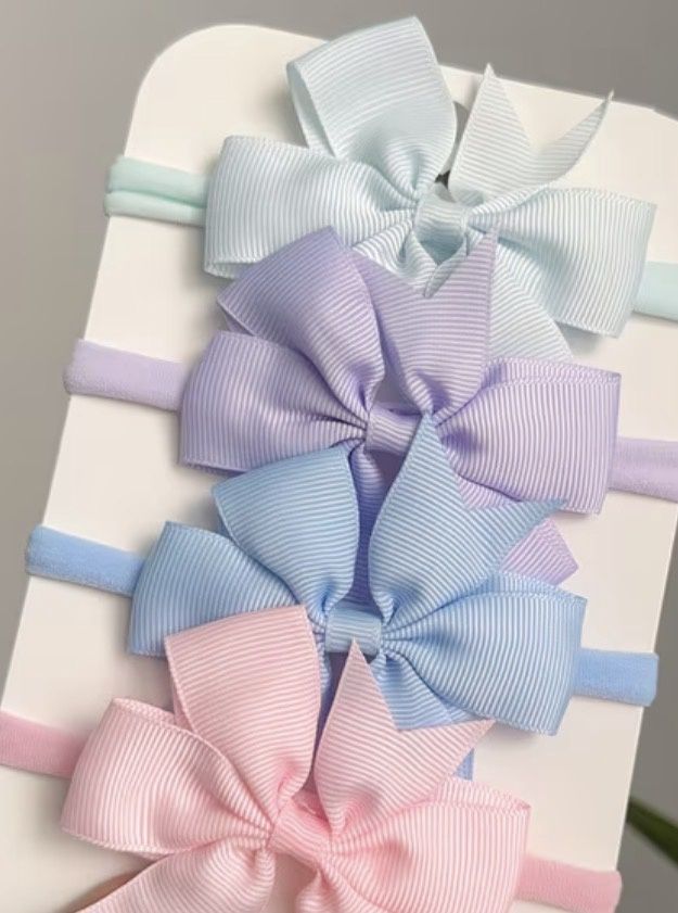 Pastel Baby Headbands