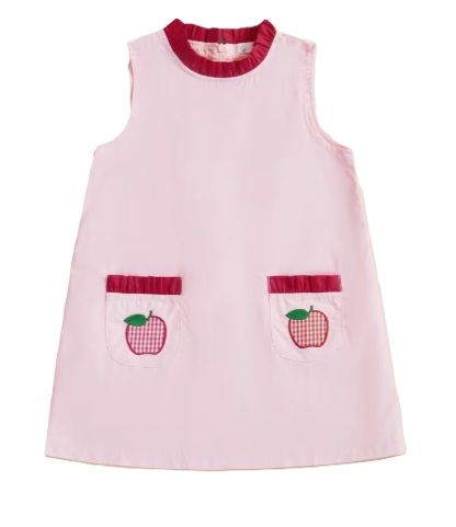 Pink Apple Pocket Dress