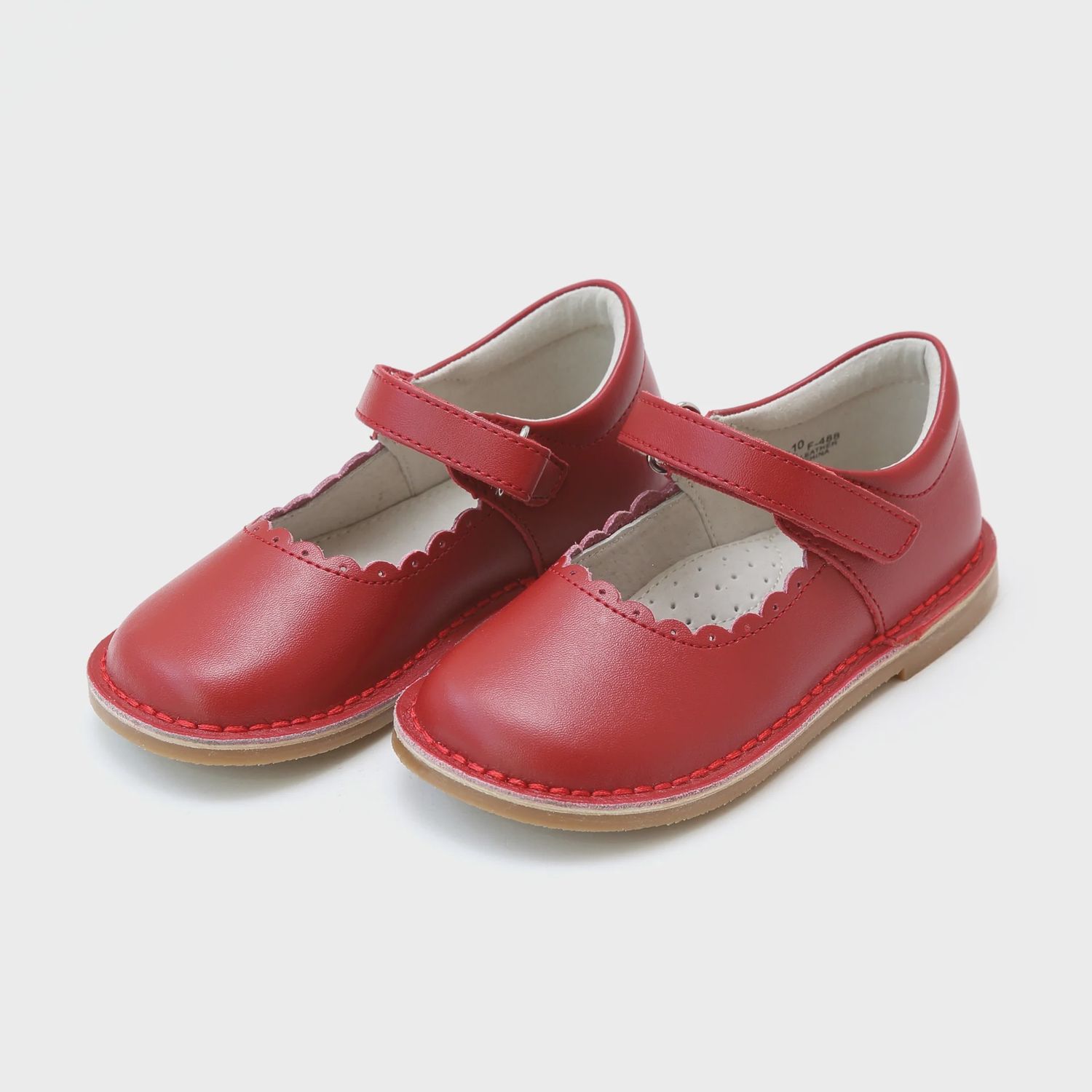 CAITLIN SCALLOPED MJ-RED