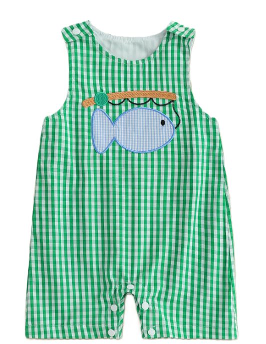 Applique Fish Romper