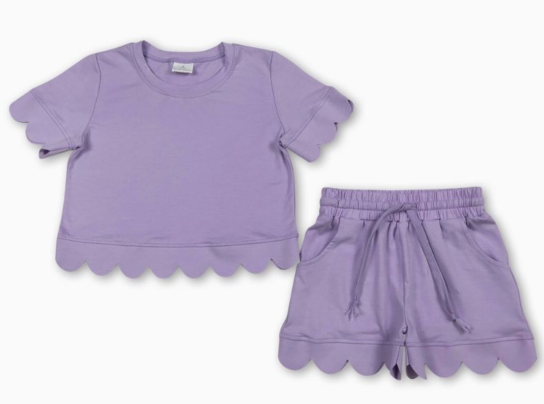 Scallop Girls Outfit
