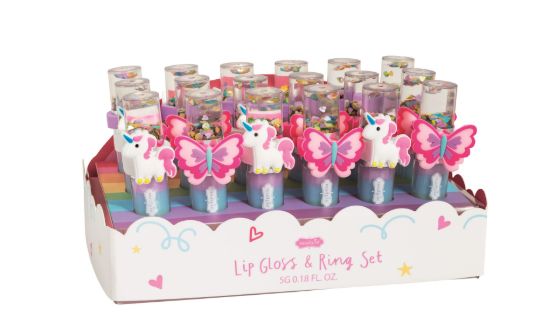 Lip Gloss and Ring Set
