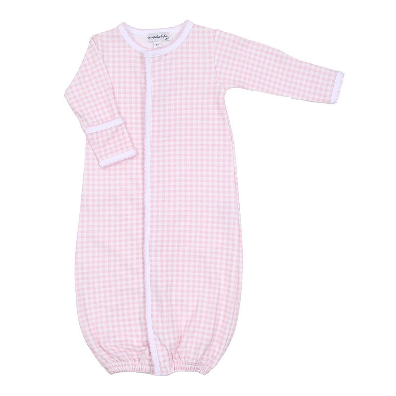 Pink Mini Checks Converter Gown
