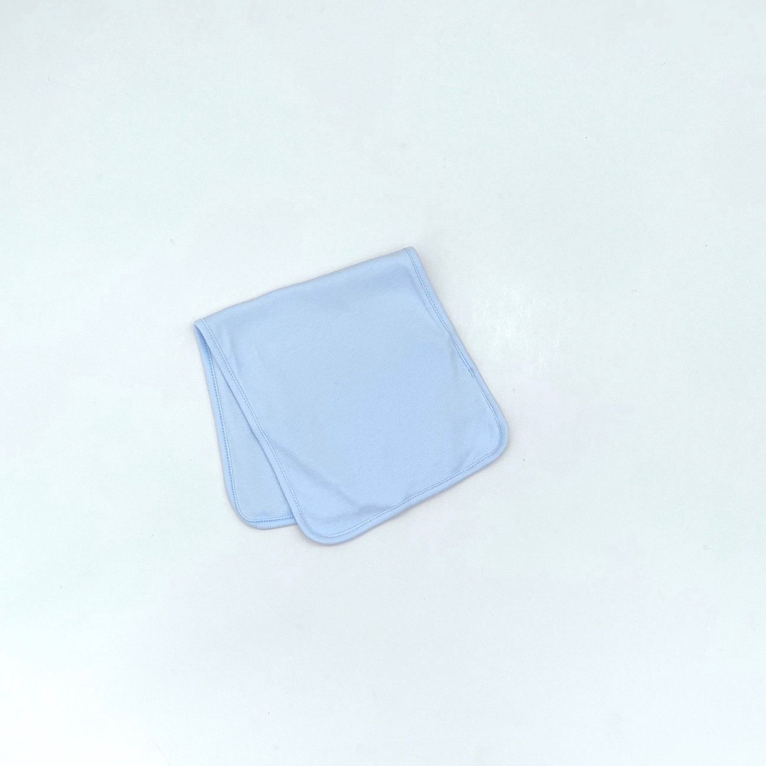 Blue Blank Burp Cloth
