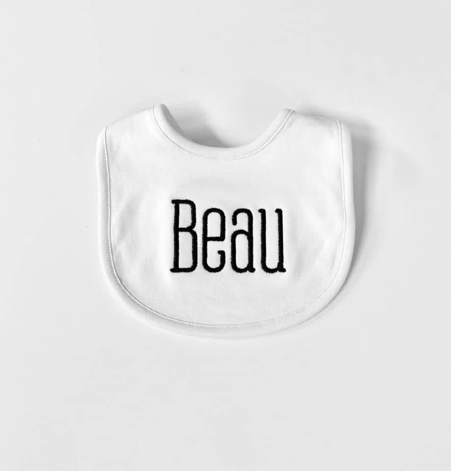 White Bib
