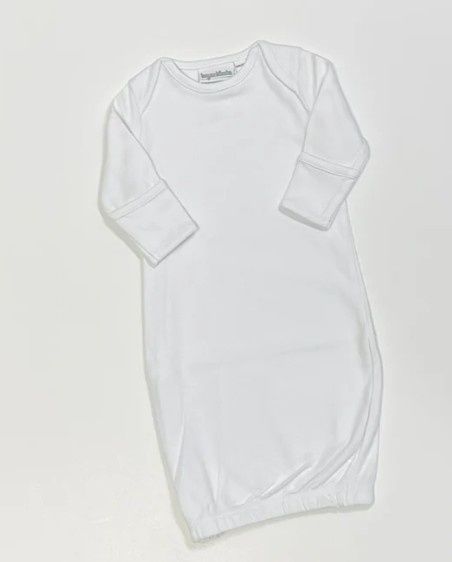 White Unisex Gown