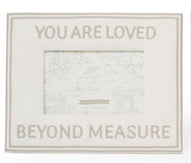 Grey Loved Beyond Measure 4X6 Photo Frame