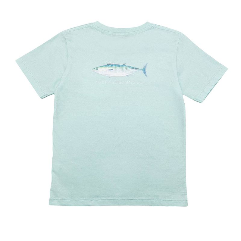 Atlantic Bonito Fish T-Shirt - Aqua