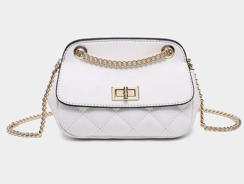 Arabella Cinched Satchel- Ivory