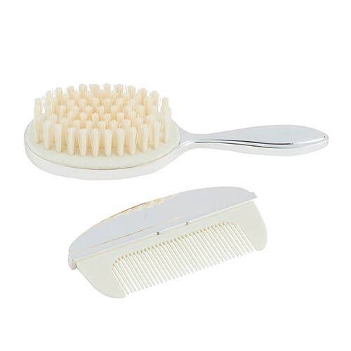 Silver Brush &amp; Comb - Keepsake