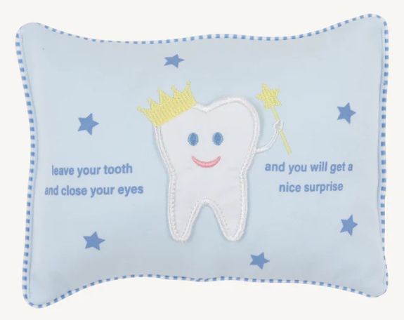 Fairy Exchange Pillow- Blue