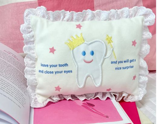 Fairy Exchange Pillow- Pink