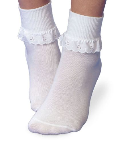 Jefferies Lace Eyelet Sock Single Pair