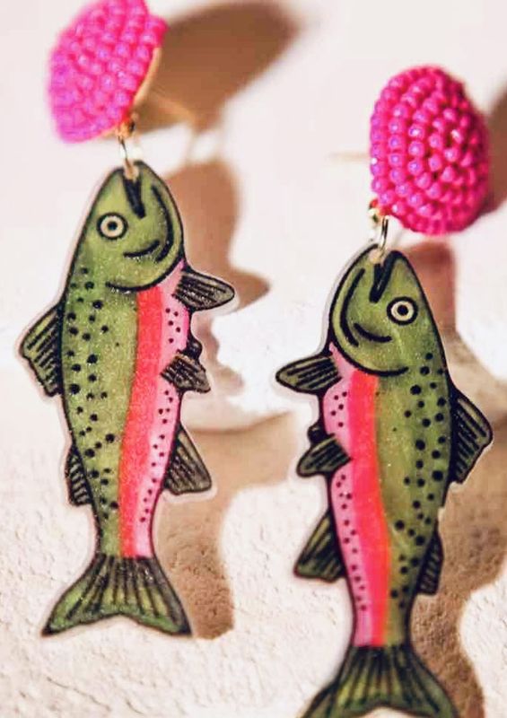 Trendy Fish Earrings