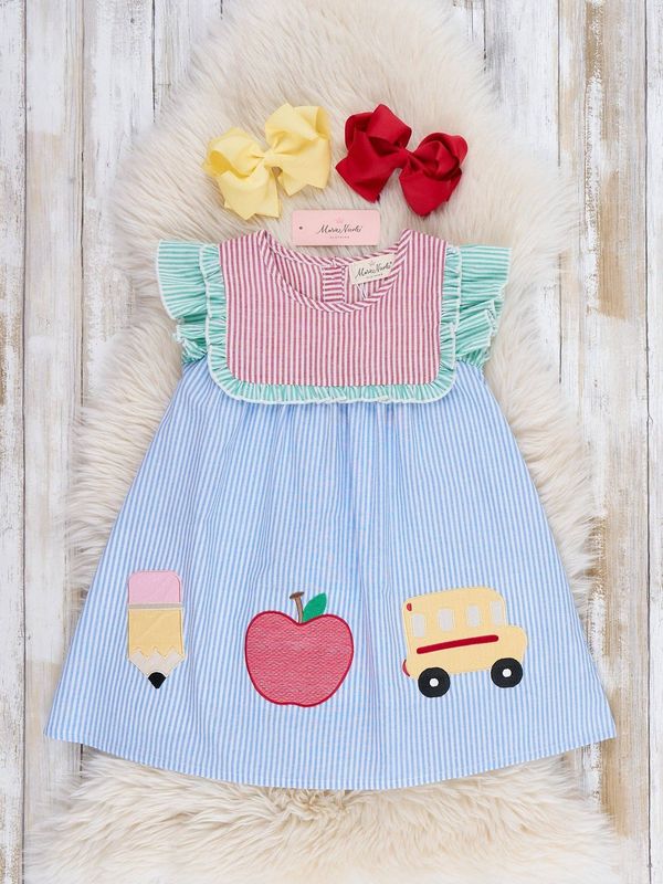 School Days Embroidered