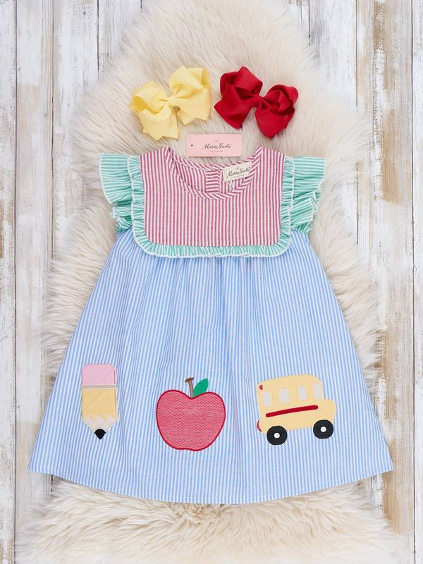 School Days Embroidered