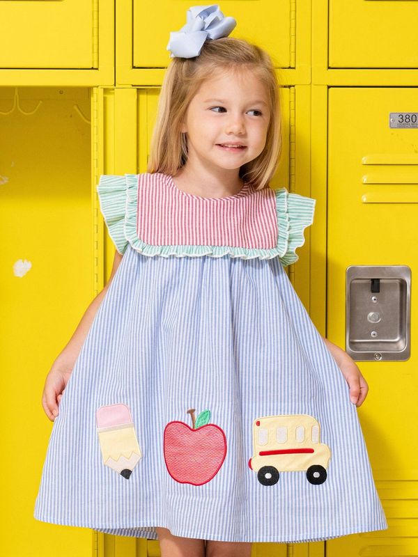 School Days Embroidered