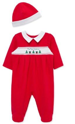 Little Me My First Christmas Romper