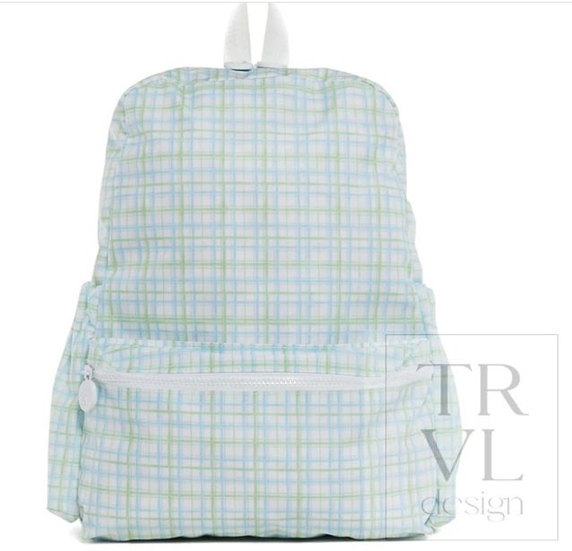 TRVL Classic Green Plaid